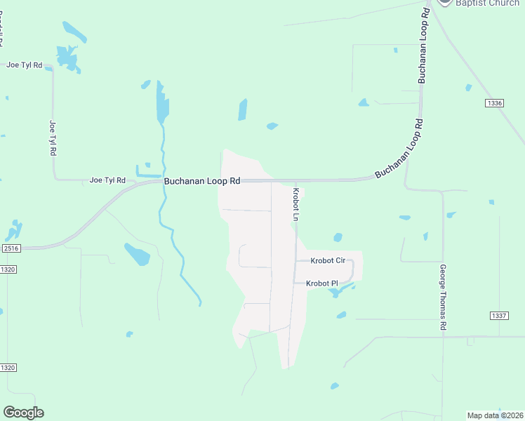 map of restaurants, bars, coffee shops, grocery stores, and more near 104 Springridge Lane in Texarkana