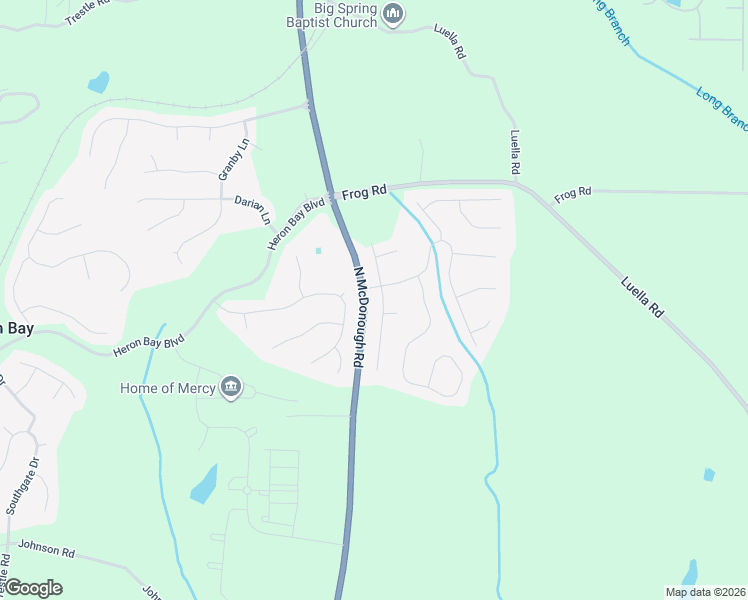 map of restaurants, bars, coffee shops, grocery stores, and more near 215 Gilliam Court in Locust Grove