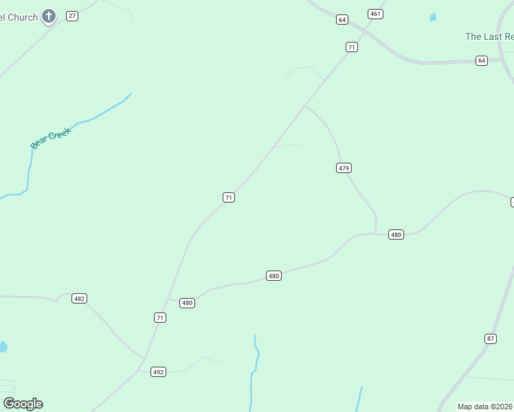 map of restaurants, bars, coffee shops, grocery stores, and more near 1508 County Road 71 in Woodland