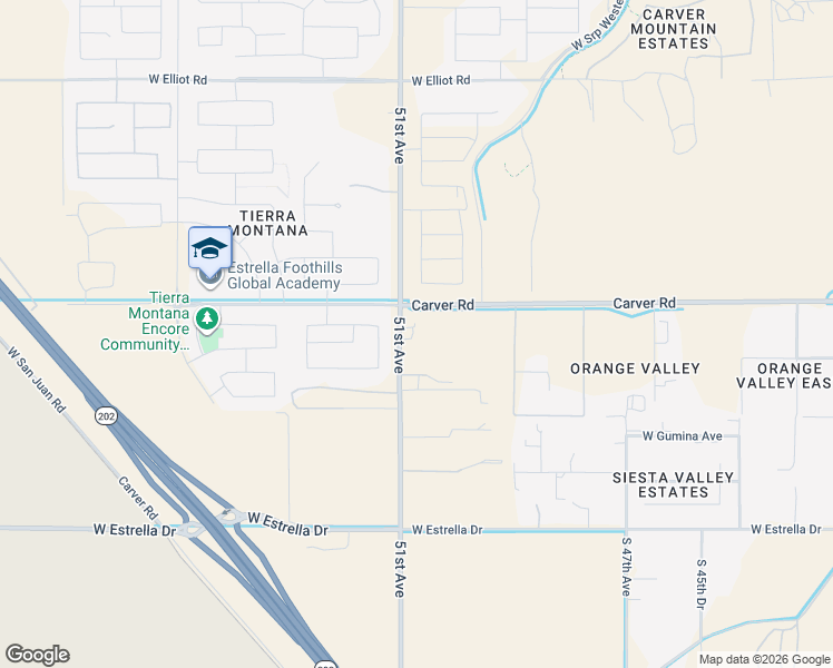 map of restaurants, bars, coffee shops, grocery stores, and more near in Phoenix