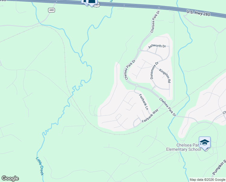 map of restaurants, bars, coffee shops, grocery stores, and more near 3091 Chelsea Park Ridge in Chelsea