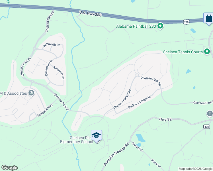 map of restaurants, bars, coffee shops, grocery stores, and more near 2052 Springfield Drive in Chelsea