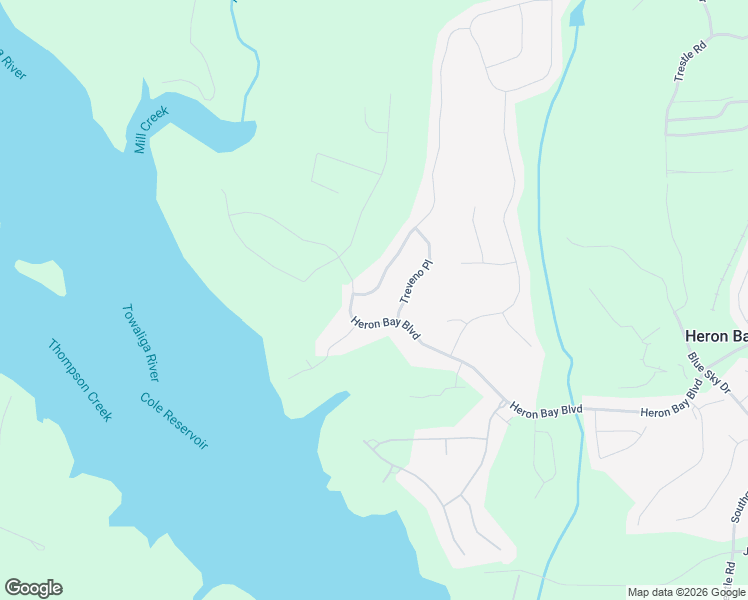 map of restaurants, bars, coffee shops, grocery stores, and more near 6808 Louis Drive in Locust Grove