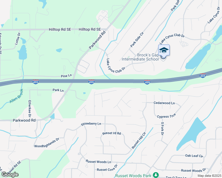 map of restaurants, bars, coffee shops, grocery stores, and more near 1924 Valewood Circle in Birmingham