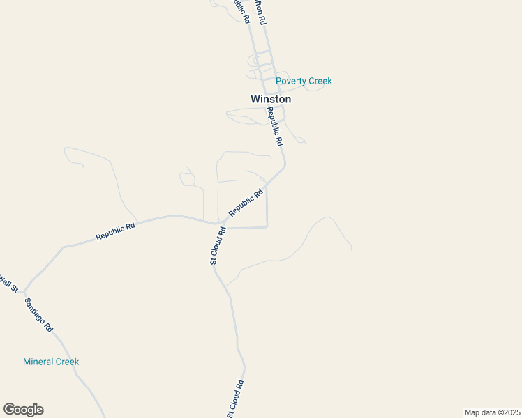 map of restaurants, bars, coffee shops, grocery stores, and more near Republic Road in Winston