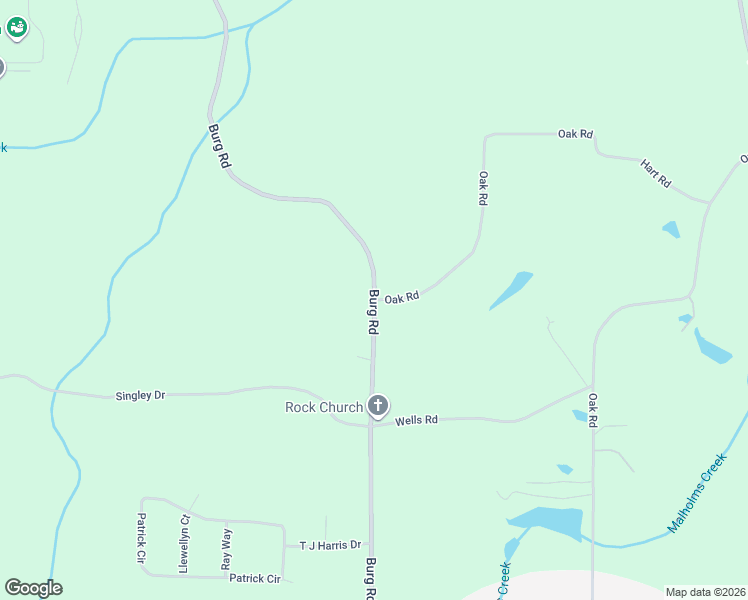 map of restaurants, bars, coffee shops, grocery stores, and more near 720 Burg Road in Locust Grove