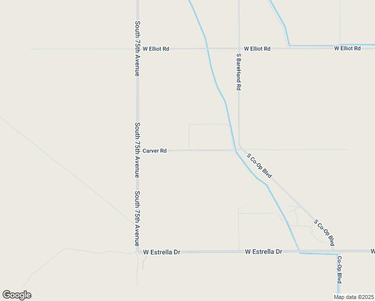 map of restaurants, bars, coffee shops, grocery stores, and more near Carver Road in Maricopa County