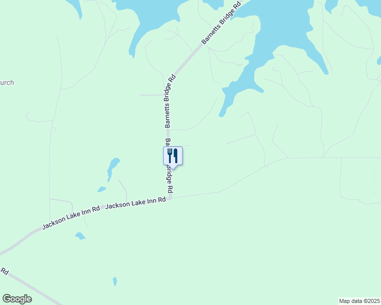 map of restaurants, bars, coffee shops, grocery stores, and more near 114 Benny Mathis Road in Jackson