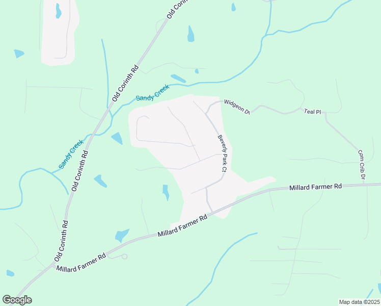 map of restaurants, bars, coffee shops, grocery stores, and more near 29 Mallard Drive in Newnan