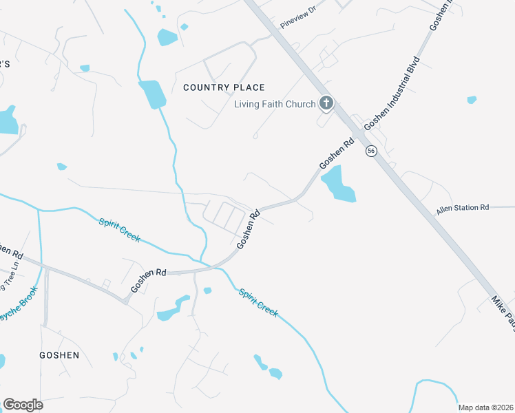 map of restaurants, bars, coffee shops, grocery stores, and more near 4324 East Barcelona Way in Augusta