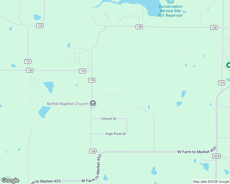 map of restaurants, bars, coffee shops, grocery stores, and more near 4701 Lake Drive in Celina