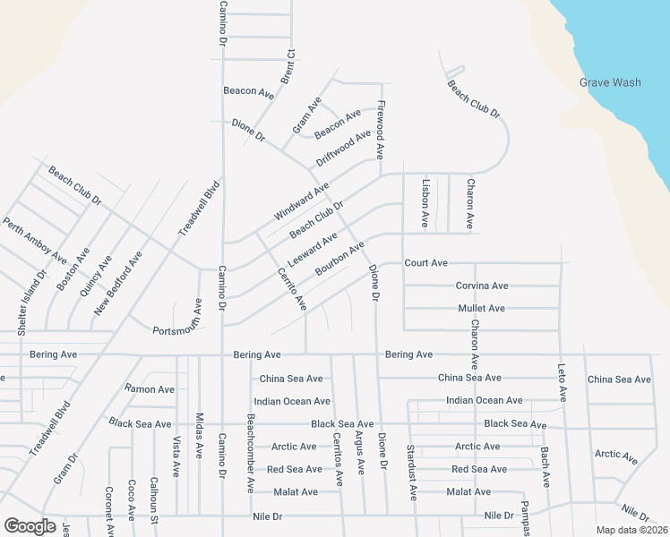 map of restaurants, bars, coffee shops, grocery stores, and more near 1329 Bourbon Avenue in Thermal