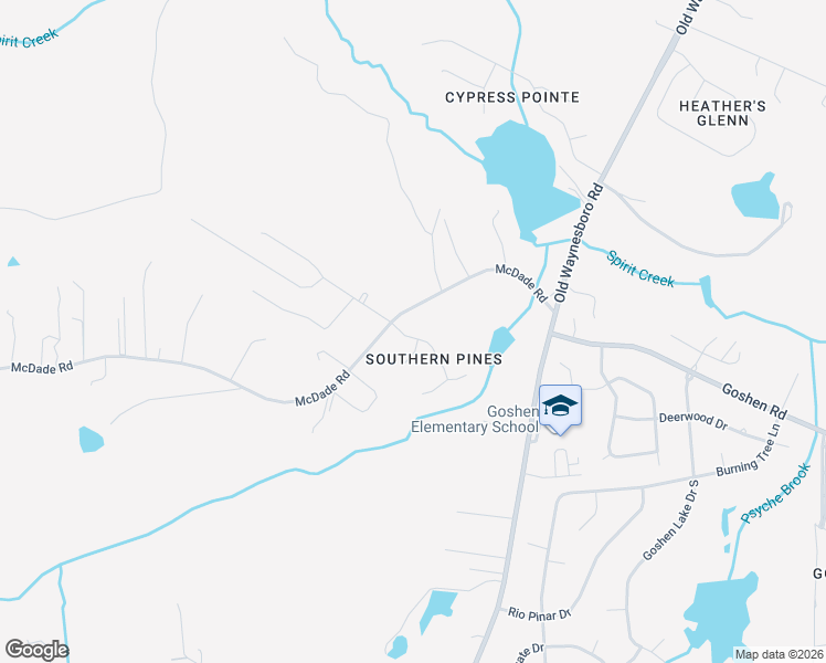 map of restaurants, bars, coffee shops, grocery stores, and more near 3302 Southern Pines Drive in Augusta