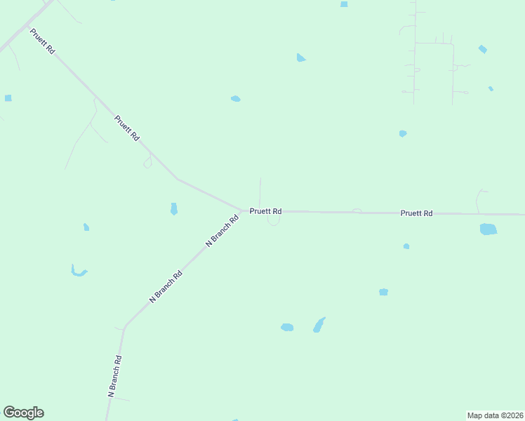 map of restaurants, bars, coffee shops, grocery stores, and more near 13627 Pruett Road in Krum