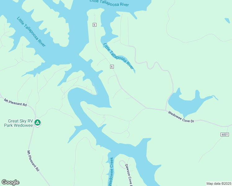 map of restaurants, bars, coffee shops, grocery stores, and more near Anchor Bay in Randolph County