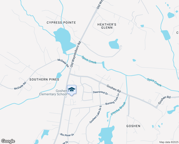 map of restaurants, bars, coffee shops, grocery stores, and more near 4003 Goshen Lake Drive North in Augusta