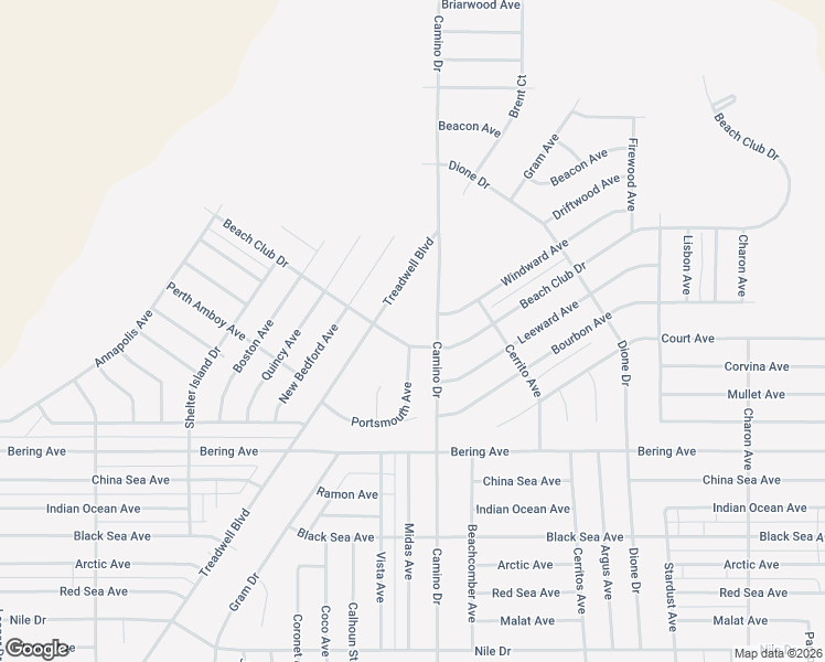 map of restaurants, bars, coffee shops, grocery stores, and more near 1404 Beach Club Drive in Thermal