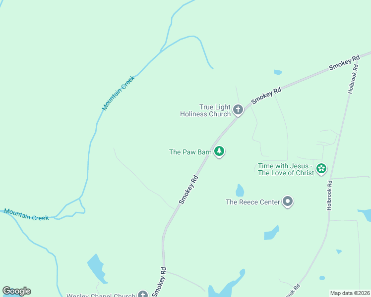 map of restaurants, bars, coffee shops, grocery stores, and more near 2147 Smokey Road in Newnan