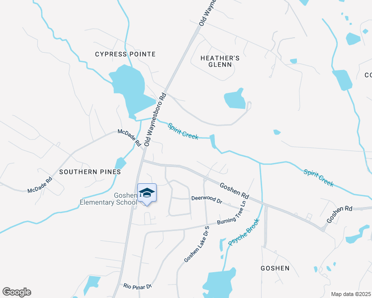 map of restaurants, bars, coffee shops, grocery stores, and more near 4003 Goshen Lake Drive North in Augusta