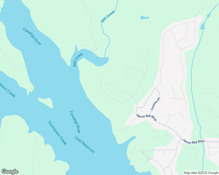map of restaurants, bars, coffee shops, grocery stores, and more near 5371 Heron Bay Boulevard in Locust Grove