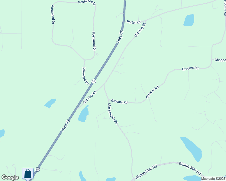 map of restaurants, bars, coffee shops, grocery stores, and more near 102 Massengale Road in Brooks