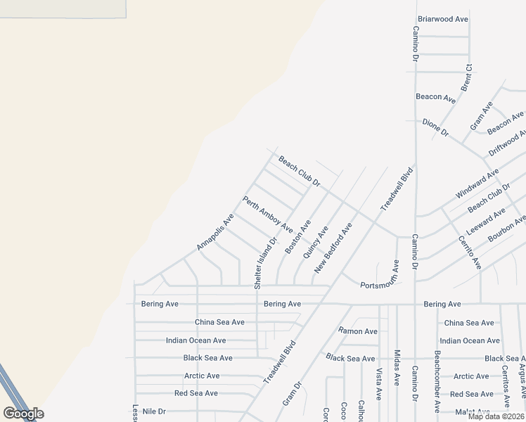 map of restaurants, bars, coffee shops, grocery stores, and more near Perth Amboy Ave in Thermal