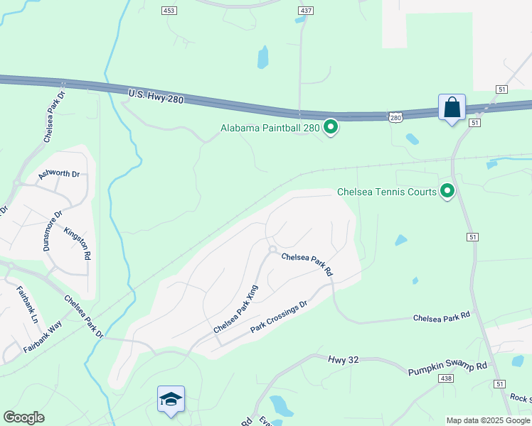 map of restaurants, bars, coffee shops, grocery stores, and more near Chelsea Park Road in Chelsea