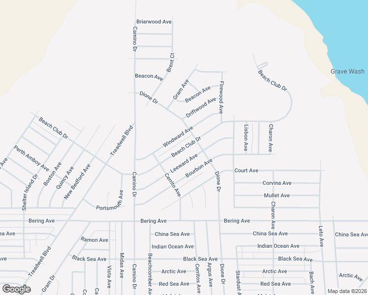 map of restaurants, bars, coffee shops, grocery stores, and more near Beach Club Drive in Salton City