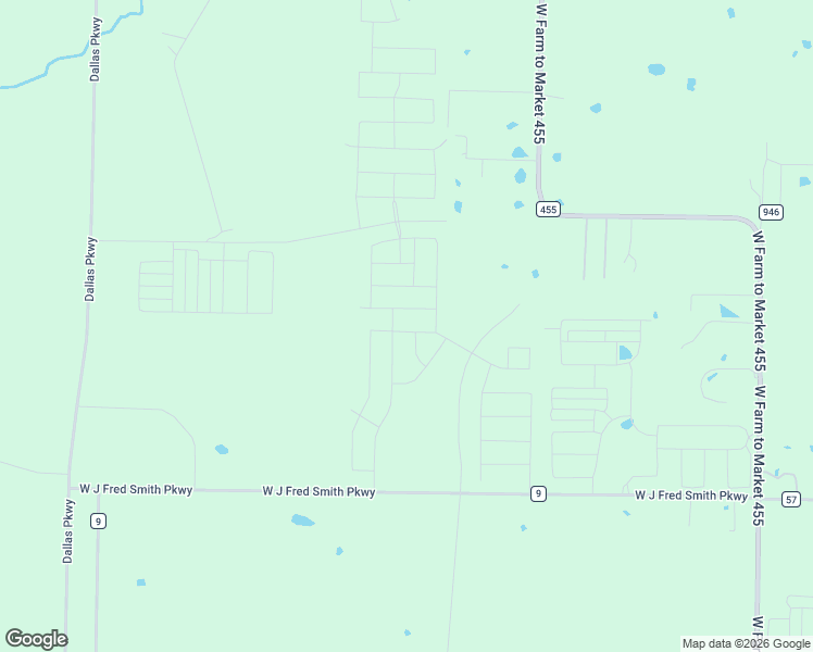 map of restaurants, bars, coffee shops, grocery stores, and more near 2417 Lost Creek Way in Celina
