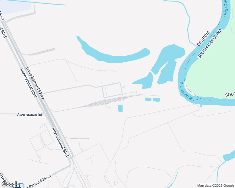 map of restaurants, bars, coffee shops, grocery stores, and more near 2402 Doug Barnard Parkway in Augusta