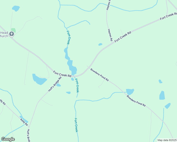 map of restaurants, bars, coffee shops, grocery stores, and more near 5301 Bowdens Pond Road in Dearing