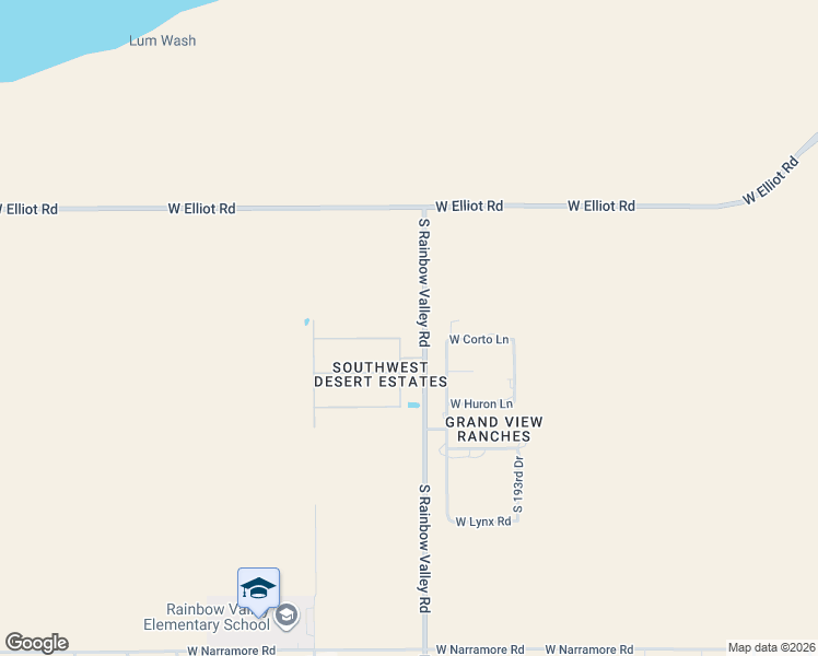 map of restaurants, bars, coffee shops, grocery stores, and more near 19516 West Corto Lane in Buckeye
