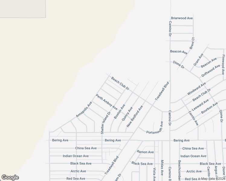 map of restaurants, bars, coffee shops, grocery stores, and more near 1491 Long Branch Avenue in Thermal