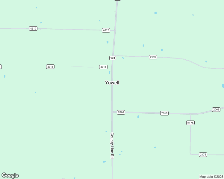 map of restaurants, bars, coffee shops, grocery stores, and more near 7508 Farm to Market Road 904 in Commerce