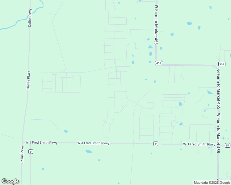 map of restaurants, bars, coffee shops, grocery stores, and more near 2417 Lost Creek Way in Celina
