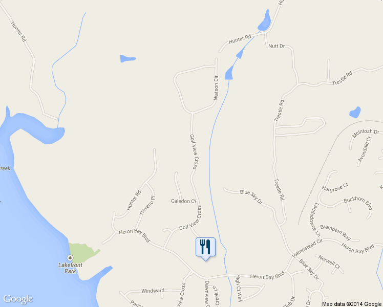 map of restaurants, bars, coffee shops, grocery stores, and more near 6109 Golf View Crossing in Locust Grove