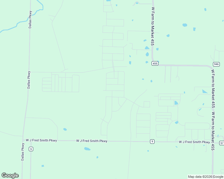 map of restaurants, bars, coffee shops, grocery stores, and more near 17101 West Fm 455 in Celina