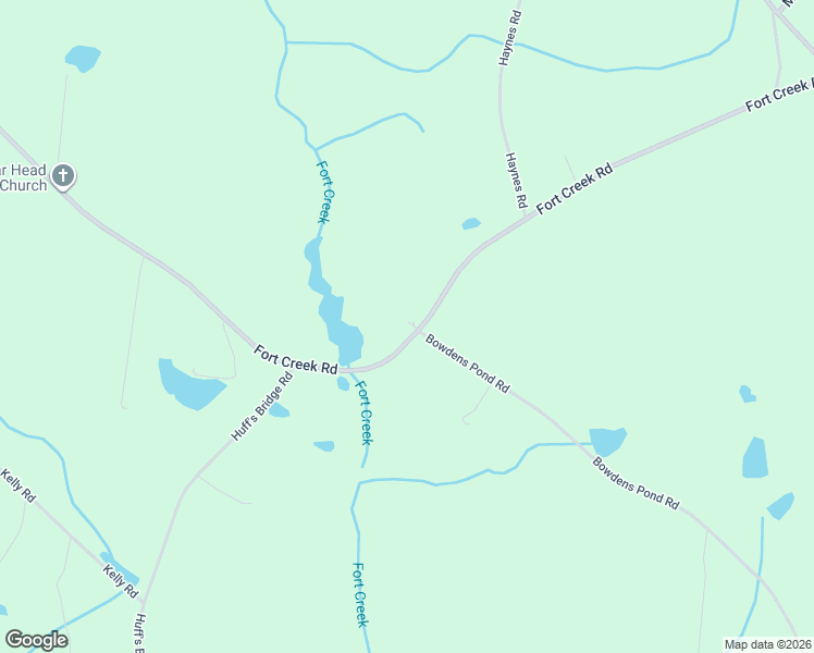 map of restaurants, bars, coffee shops, grocery stores, and more near 2135 Fort Creek Road in Dearing