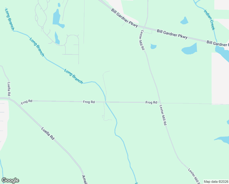 map of restaurants, bars, coffee shops, grocery stores, and more near 725 Frog Road in Locust Grove