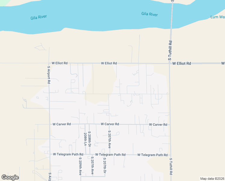 map of restaurants, bars, coffee shops, grocery stores, and more near 20632 West Cheyenne Road in Buckeye