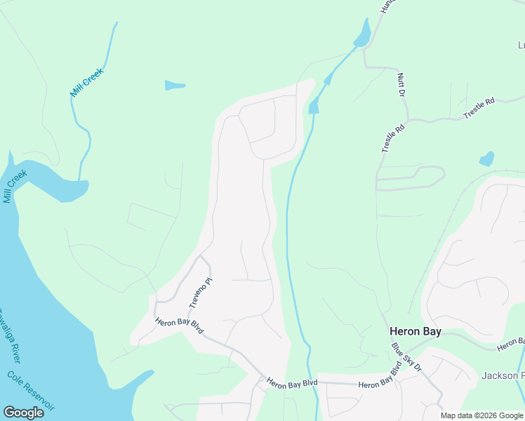 map of restaurants, bars, coffee shops, grocery stores, and more near 6113 Golf View Crossing in Locust Grove