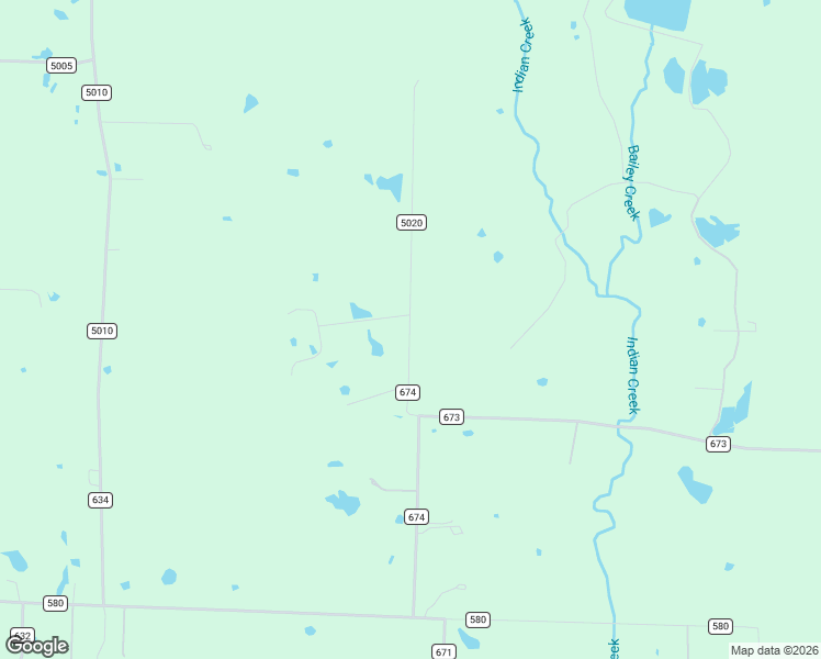 map of restaurants, bars, coffee shops, grocery stores, and more near 12890 County Road 674 in Blue Ridge