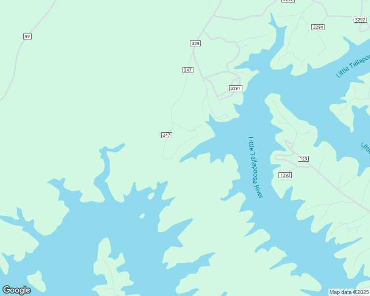 map of restaurants, bars, coffee shops, grocery stores, and more near 706 County Road 247 in Wedowee