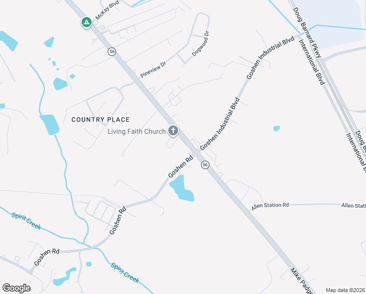 map of restaurants, bars, coffee shops, grocery stores, and more near 3988-3998 Mike Padgett Highway in Augusta