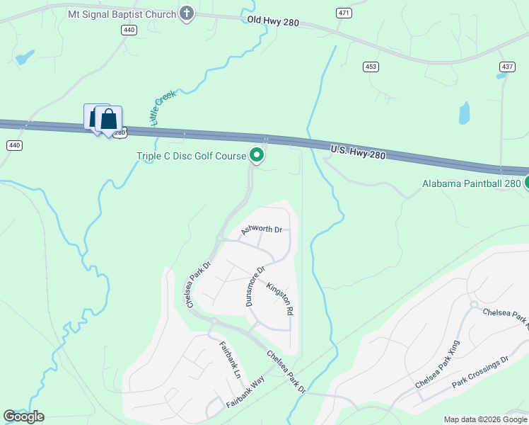 map of restaurants, bars, coffee shops, grocery stores, and more near 1017 Ashworth Drive in Chelsea