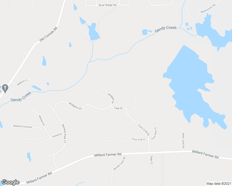 map of restaurants, bars, coffee shops, grocery stores, and more near 235 Widgeon Drive in Newnan