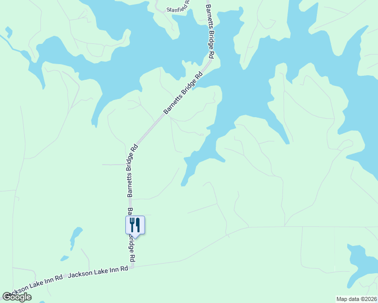 map of restaurants, bars, coffee shops, grocery stores, and more near 135 Old Kersey Road in Jackson