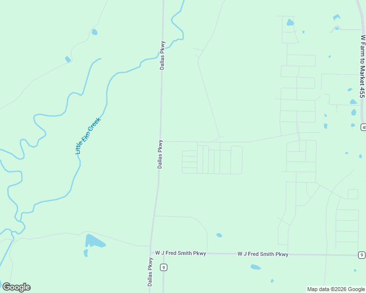 map of restaurants, bars, coffee shops, grocery stores, and more near 3125 Arthurdale Street in Celina