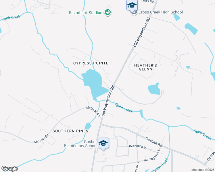 map of restaurants, bars, coffee shops, grocery stores, and more near Diggs Road in Augusta