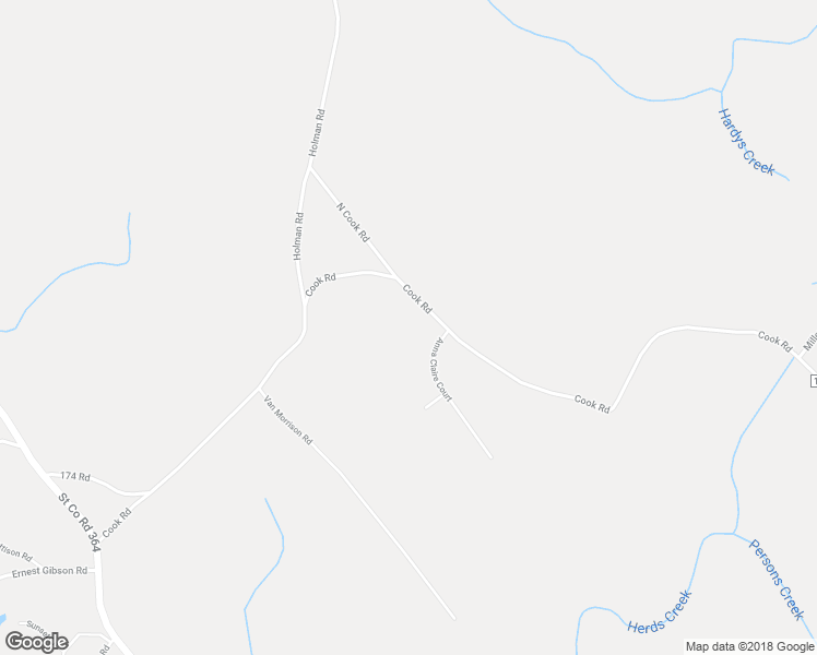 map of restaurants, bars, coffee shops, grocery stores, and more near 4051 Cook Road in Monticello